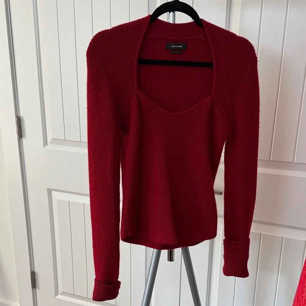 Isabel Marant Cashmere Khaite inspired sweater - Picture 4 of 4